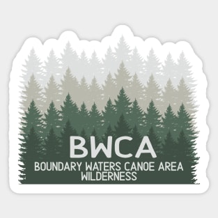 Boundary Waters Canoe Area Sticker